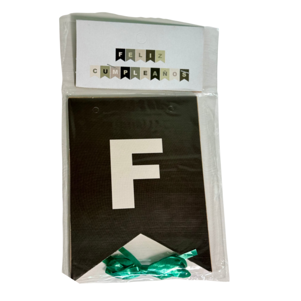 Banderin Paleta Tricolor Verdes