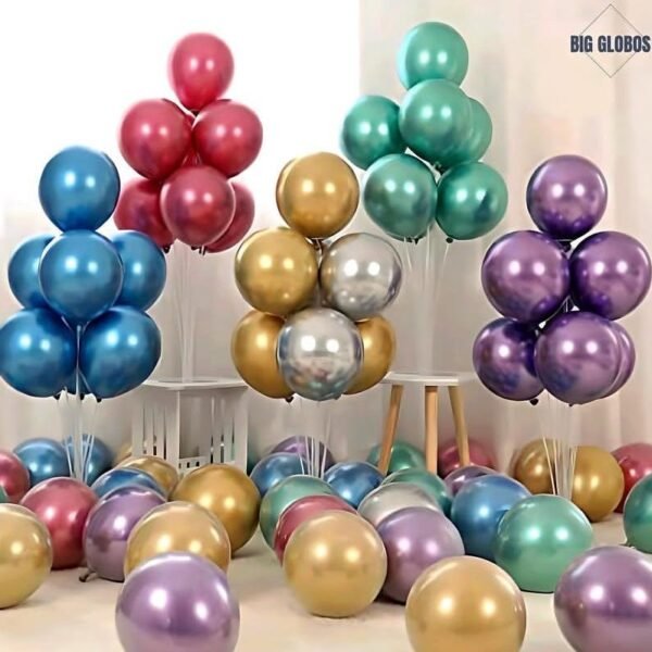 Globo Cromo Reflex 12" x10