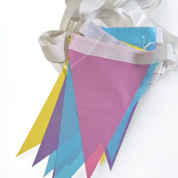 Banderin Plastico Multicolores