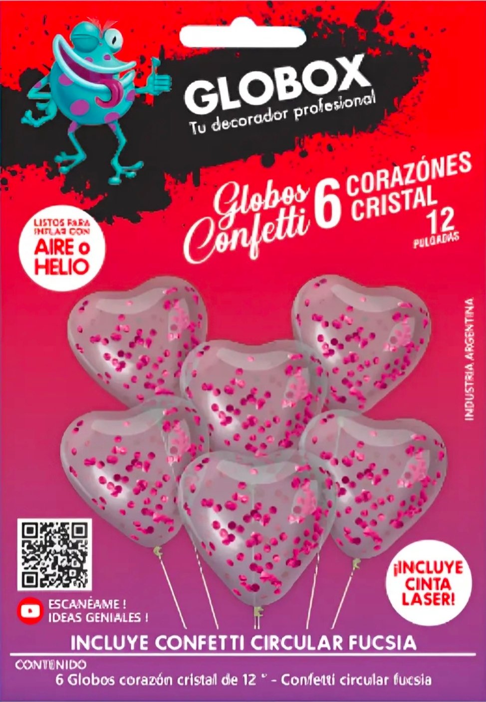 Kit de 6 corazones - Imagen 2