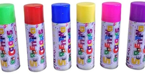 Serpentina en Aerosol