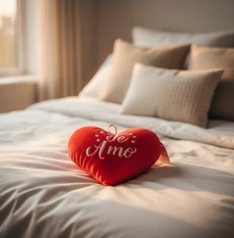 Peluche Corazon TE AMO - Imagen 3