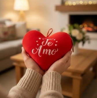 Peluche Corazon TE AMO - Imagen 4