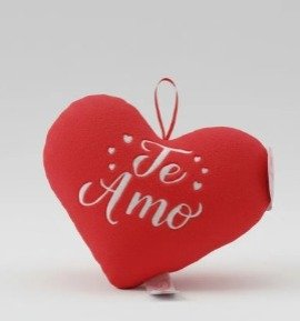 Peluche Corazon TE AMO