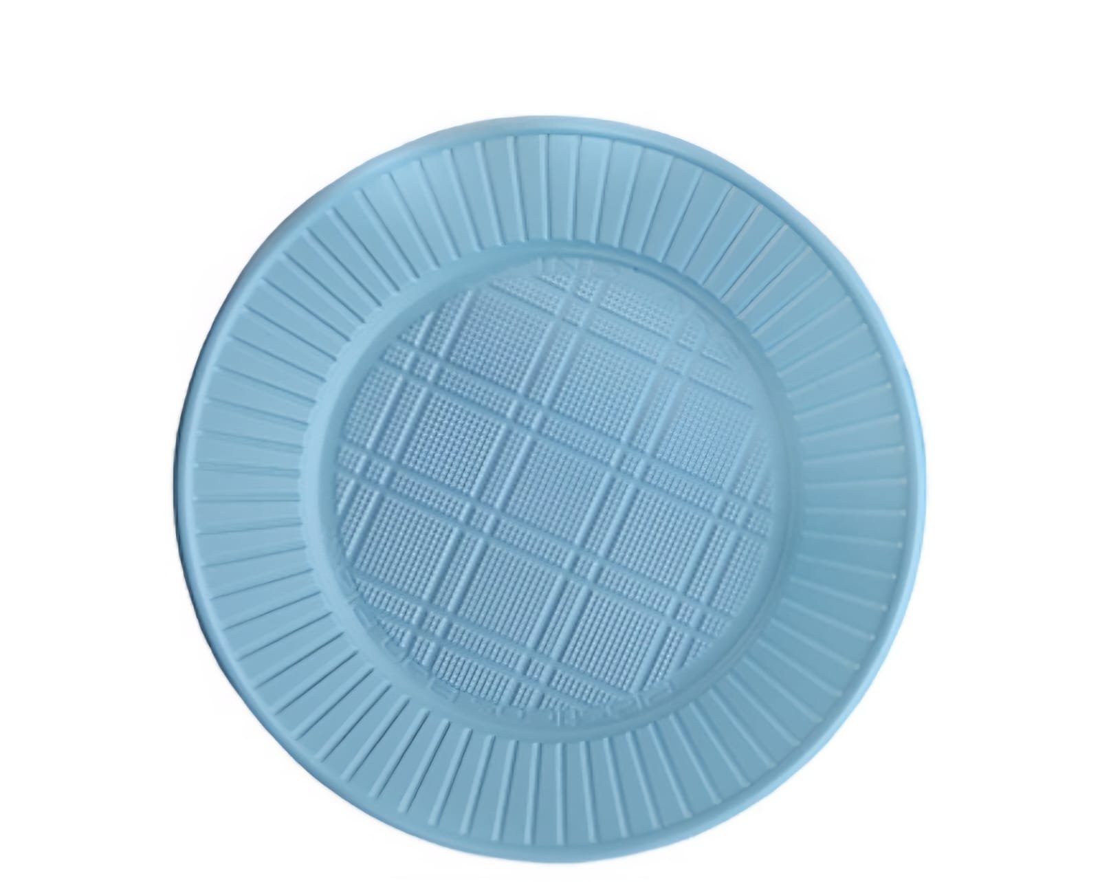 Platos plasticos pasteles x50 - Imagen 2